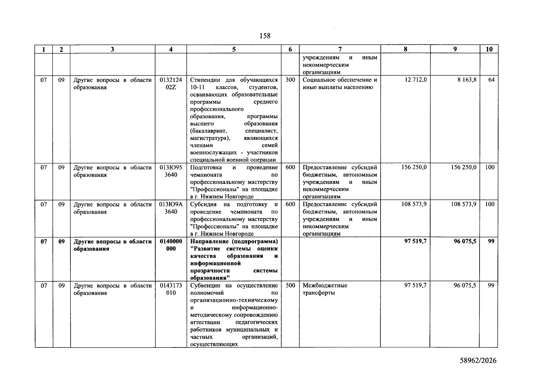 Увеличить