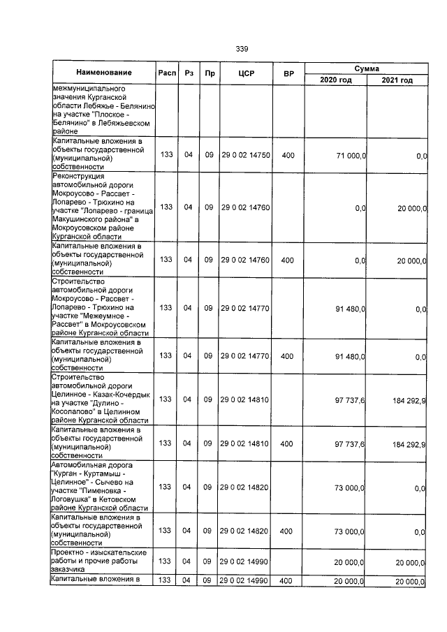 Увеличить