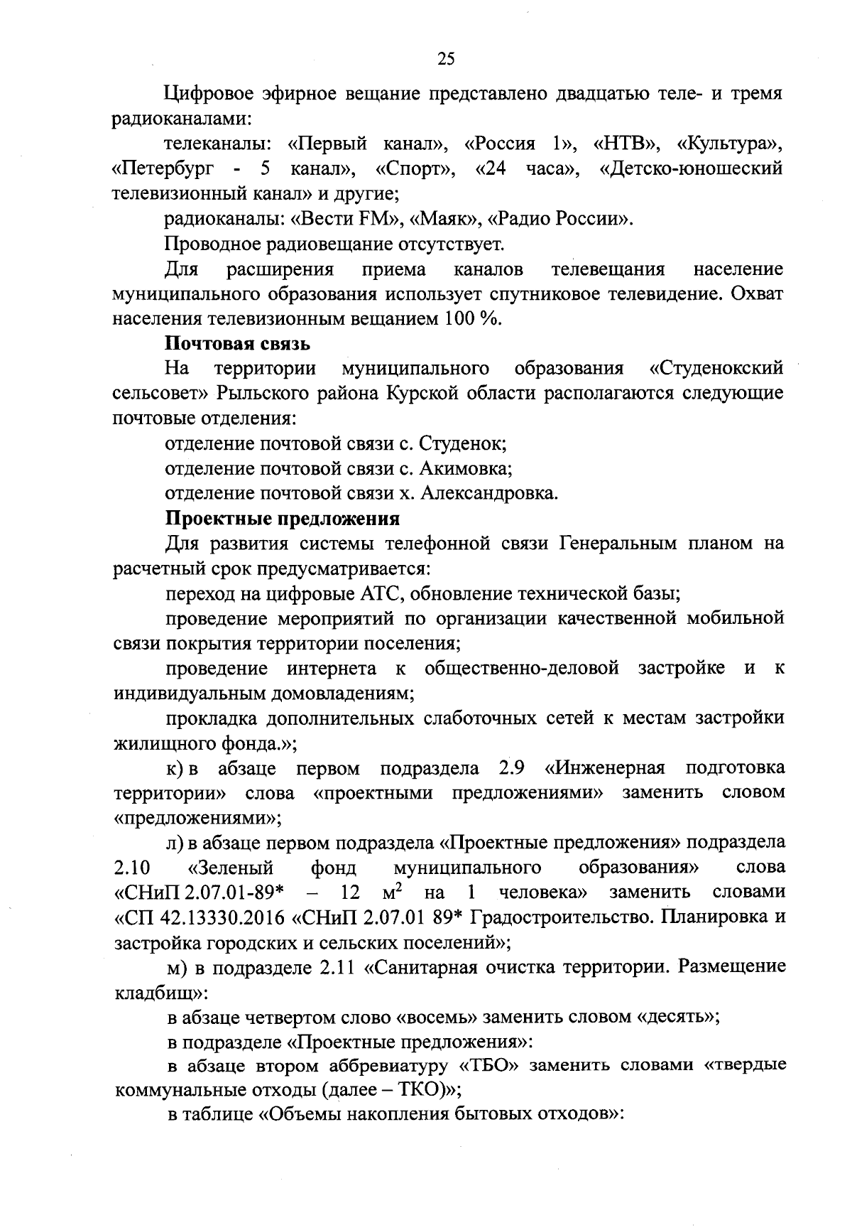 Решение Комитета архитектуры и градостроительства Курской области от  12.09.2023 № 01-12/294 ∙ Официальное опубликование правовых актов