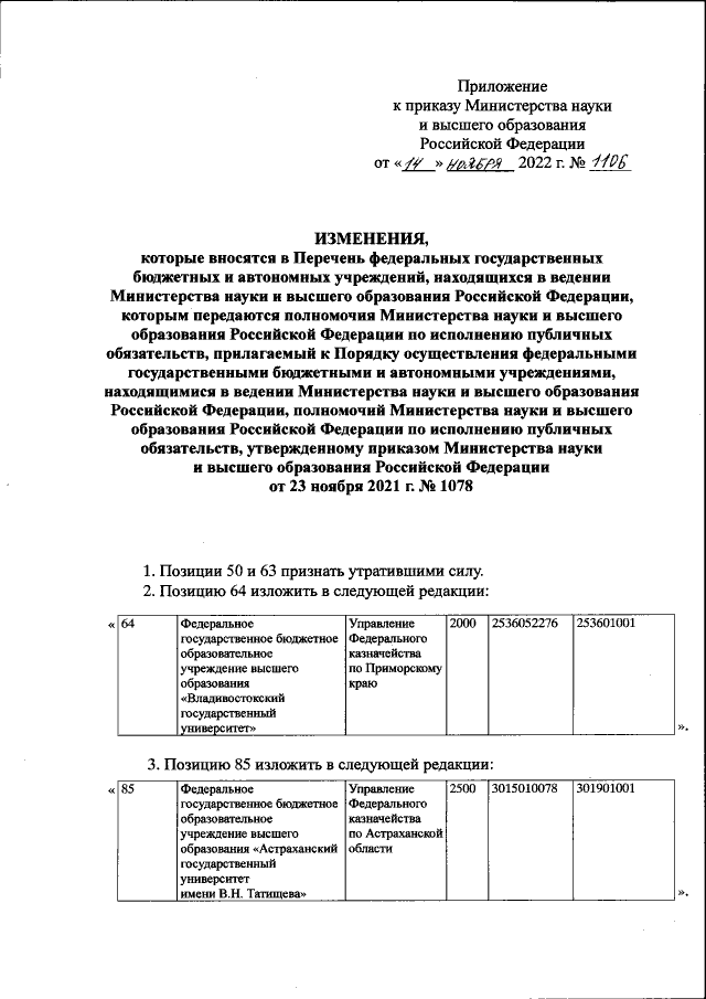 Приказ Министерства науки и высшего образования Российской Федерации от ...