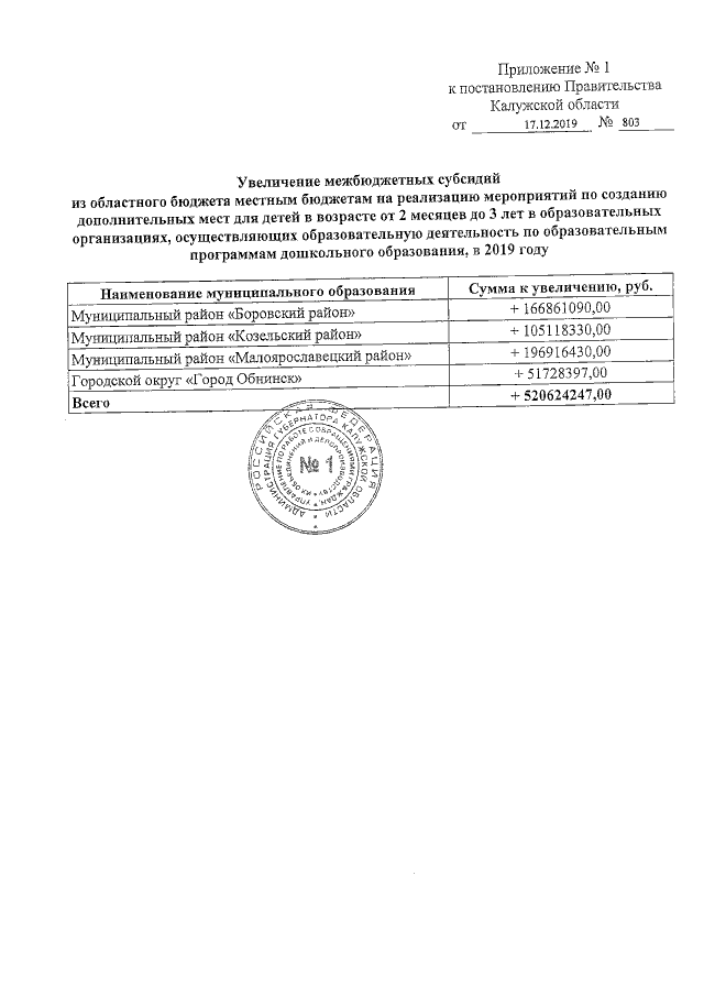 Увеличить