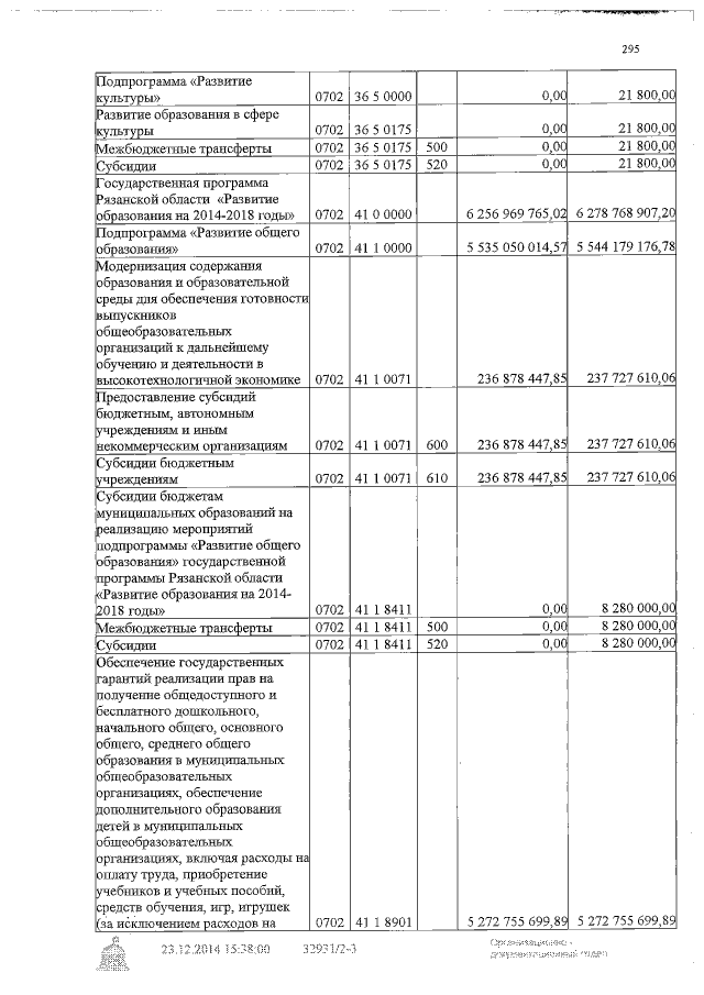 Увеличить