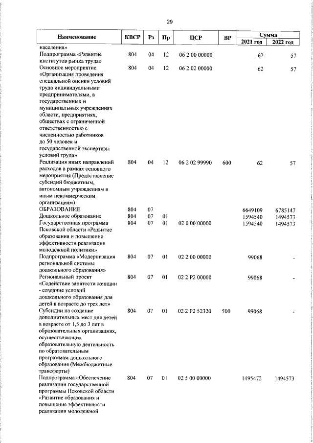 Увеличить
